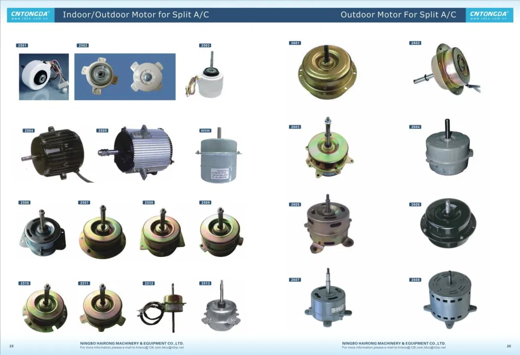 2W - 9W Ge Unit Bearing Motor 0502#