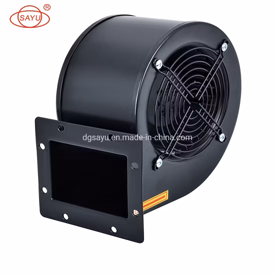 130 Ec DC 低騒音亜鉛メッキ金属板インペラ単一入口前方遠心ファン